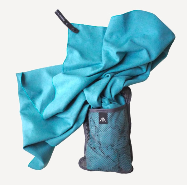Полотенце GORAA Superfine Dry Towel Body (; 80х130 см; Tile Blue (Голубой))